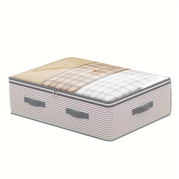 Large Under-Bed Storage Organiser Bag with Clear Window – Caravan & Motorhome