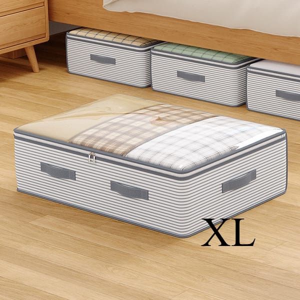 Large Under-Bed Storage Organiser Bag with Clear Window – Caravan & Motorhome